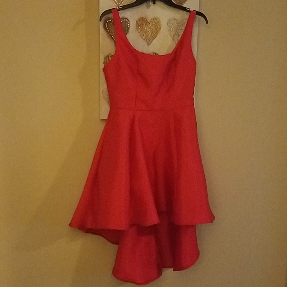 Red dress